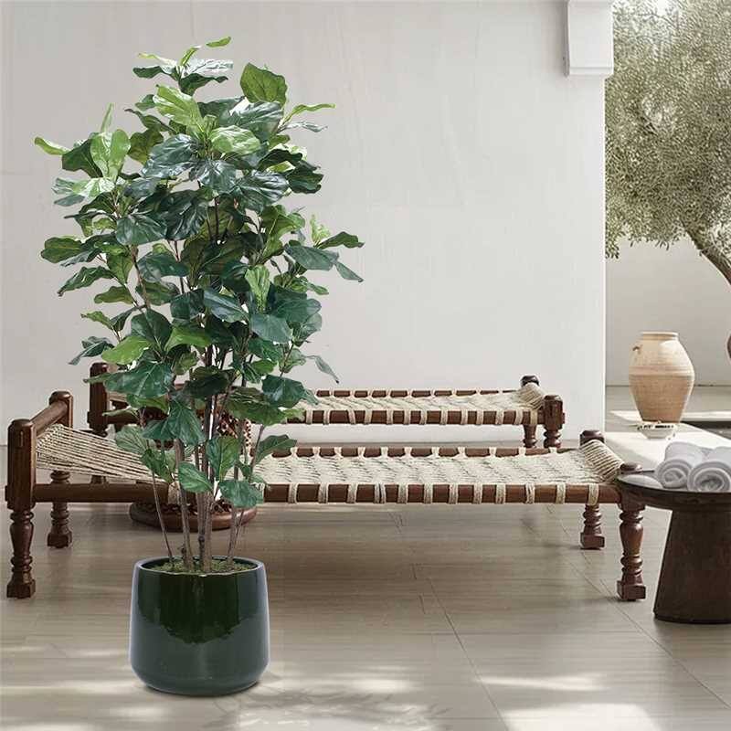 Handmade Ceramic Planter Set of 4 - Perfect for Succulents & Cacti