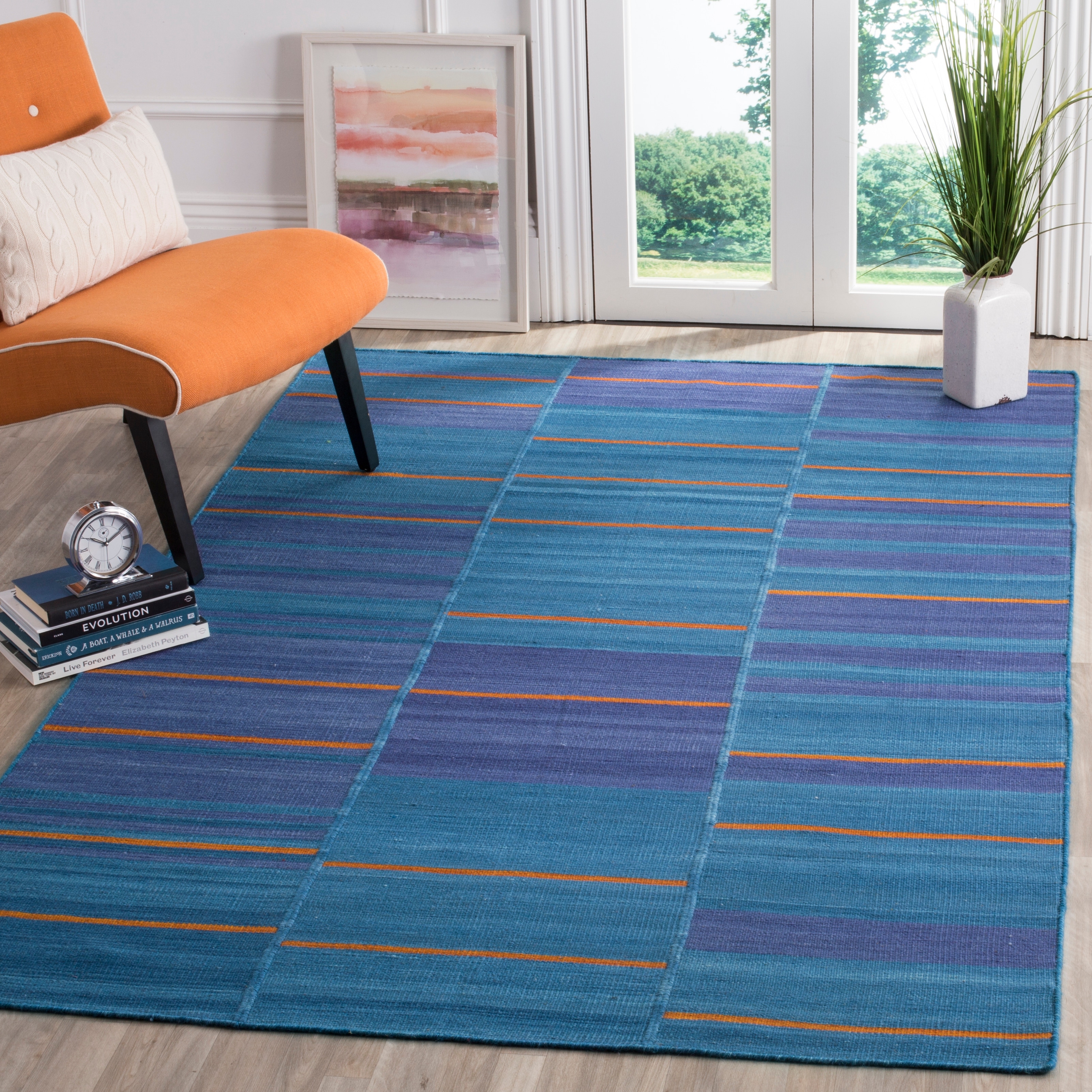 SAFAVIEH Handmade Flatweave Kilim Mairin Wool Rug