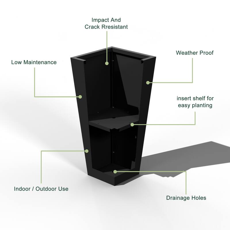 Metal Planters for Outdoor Plants Planter Box