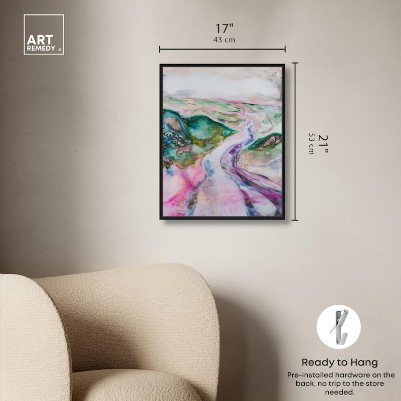 Noir Pulse II Canvas by Art Remedy