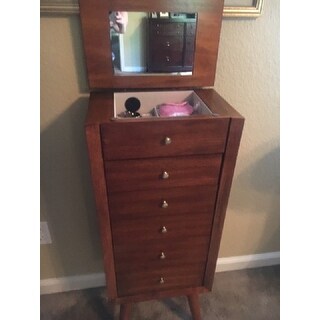 Top Product Reviews For Carson Carrington Nykobing Jewelry Armoire