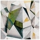 preview thumbnail 10 of 69, SAFAVIEH Porcello Thinh Mid-Century Modern Abstract Rug 6'7" Square - Ivory/Green - Square