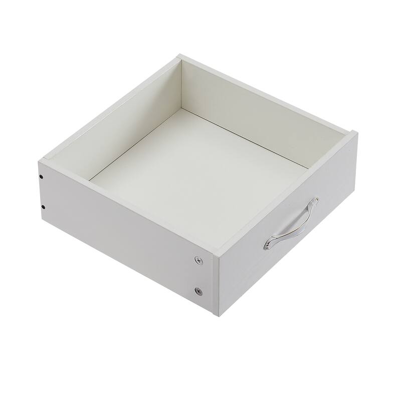 9-Drawer White Dresser
