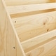 preview thumbnail 5 of 3, MUSHOMEINC Pinewood Single-Sided Bookcase Display Stand for Kid, Kids Storage Bookshelf with 4 Shelves, Book Display Rack forKid