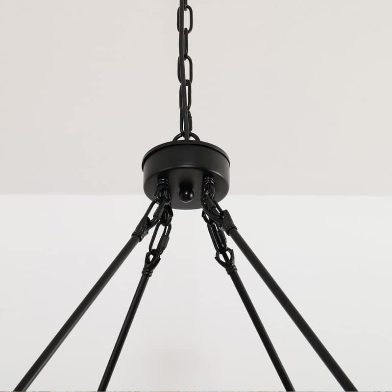 Wagon Wheel Chandelier Farmhouse, Large Chandeliers for Dining Room