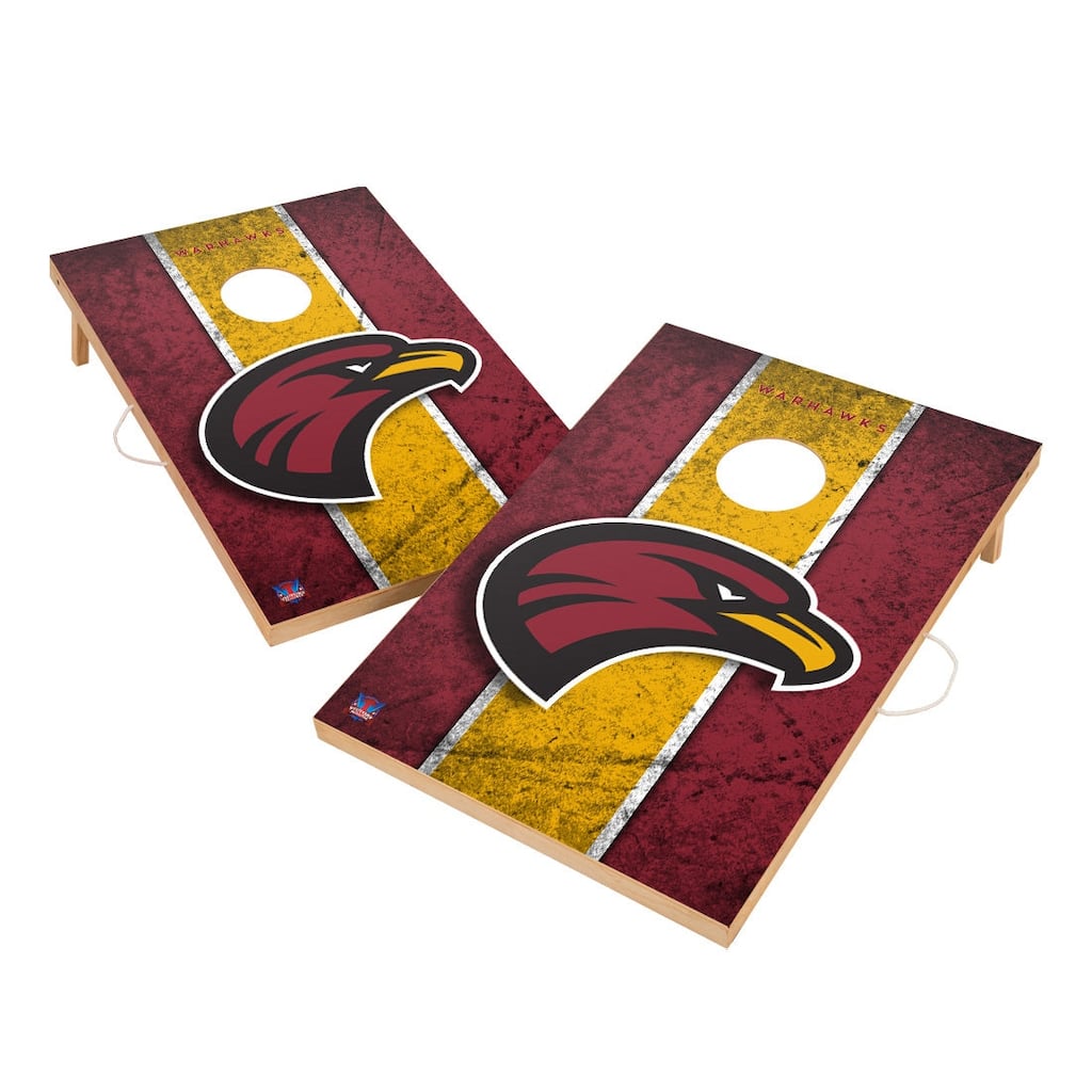 Vintage Louisiana Monroe Warhawks Regulation 2x4 Cornhole Set