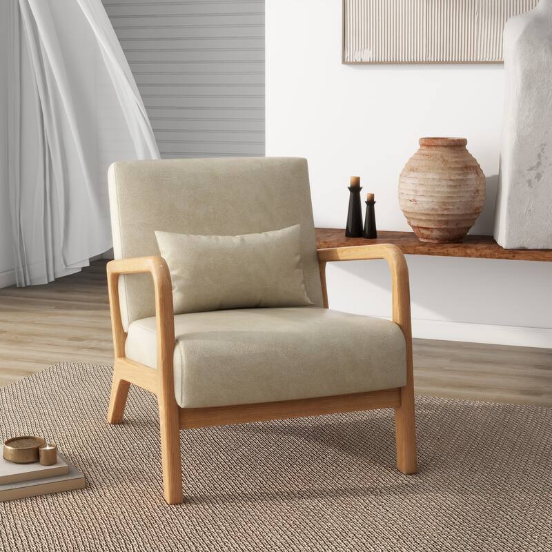 Modern Upholstered Accent Chairs for Living Room