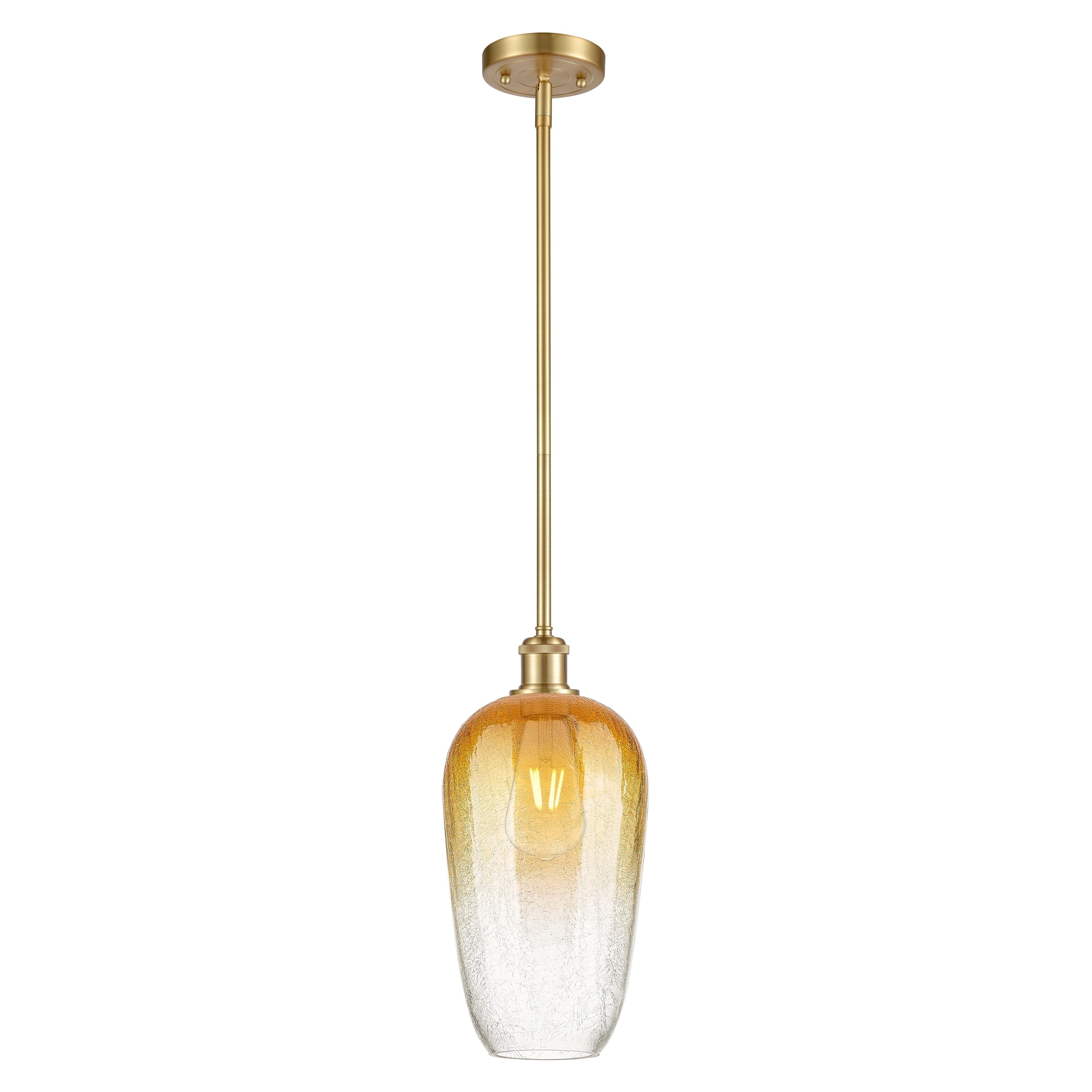 Innovations Lighting Endless Possibilities Ballston - Brookhaven Flute - 1 Light 7" Stem Hung Mini Pendant