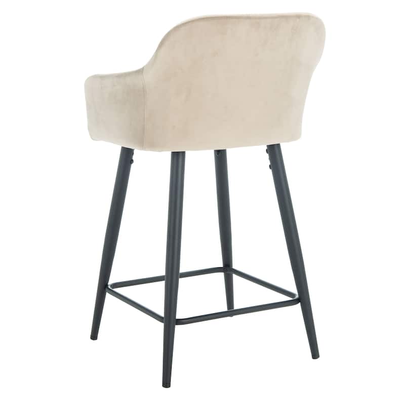 SAFAVIEH Lillia 24-inch Counter Stool - 21" x 20.5" x 34.2" - 21Wx21Dx25H