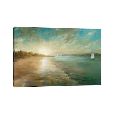 iCanvas "Coastal Glow" by Danhui Nai Canvas Print