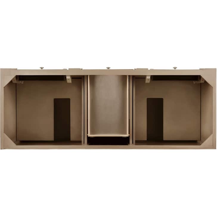 James Martin Vanities 157-V60D-FENC Bristol 60" Free Standing Double