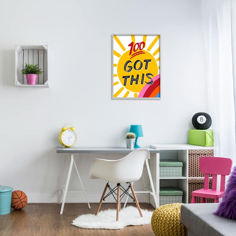 Stupell Got This Inspiring Phrase Framed Giclee Art Design by Pragya Kothari