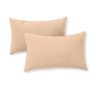 Rectangular Outdoor Stone Accent Pillow (Set of 2)
