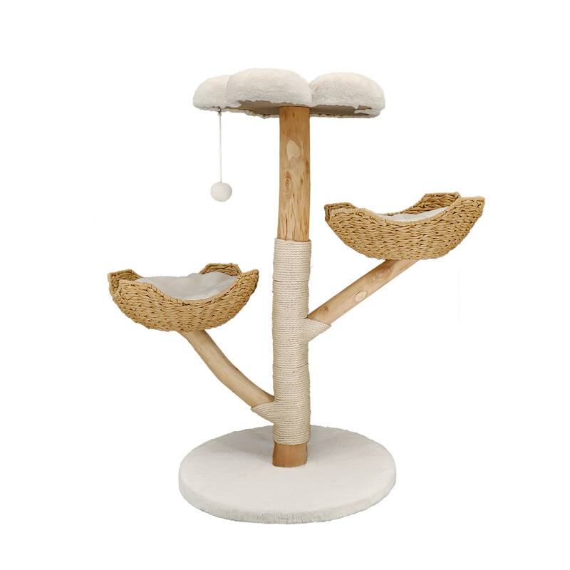 Cat Tree Tower Condo Furniture Scratch Post for Kittens Pet House Play