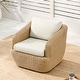preview thumbnail 51 of 78, Patio Wicker Furniture Set Outdoor Rattan Bistro Set