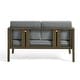 preview thumbnail 178 of 195, Outdoor Teak Solid Wood Patio Furniture Set Loveseat Armchair Table Collection