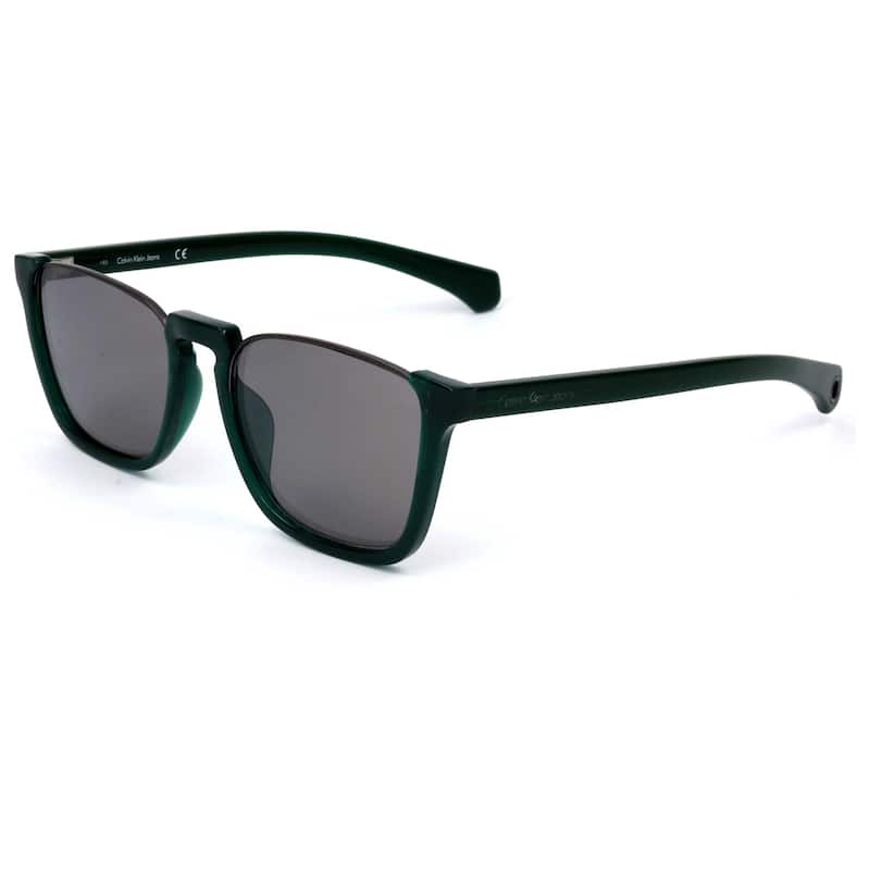 Calvin Klein Jeans Man 52mm Milky Industrial Green Sunglasses CKJ795S-314-52