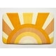 preview thumbnail 1 of 1, FloorPops Here Comes The Sun Memory Foam Bath Mat