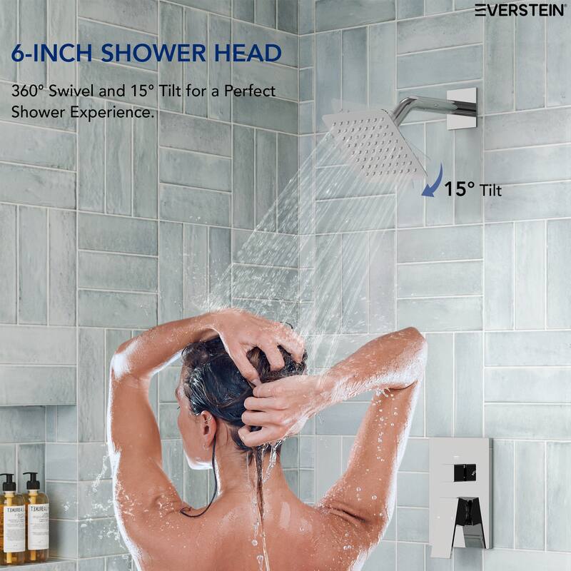 Wall Mounted Shower System Bathtub Facuet Set, Tub And Shower Trim Kit