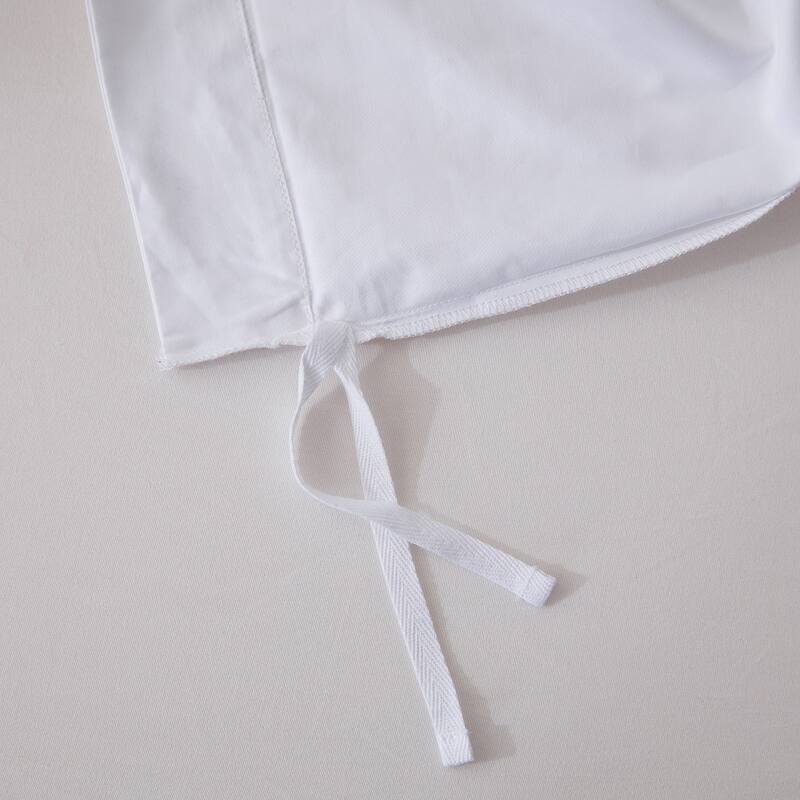Wholelinens Cotton Sateen 500 TC Hotel Satin Stitch Duvet Cover Set