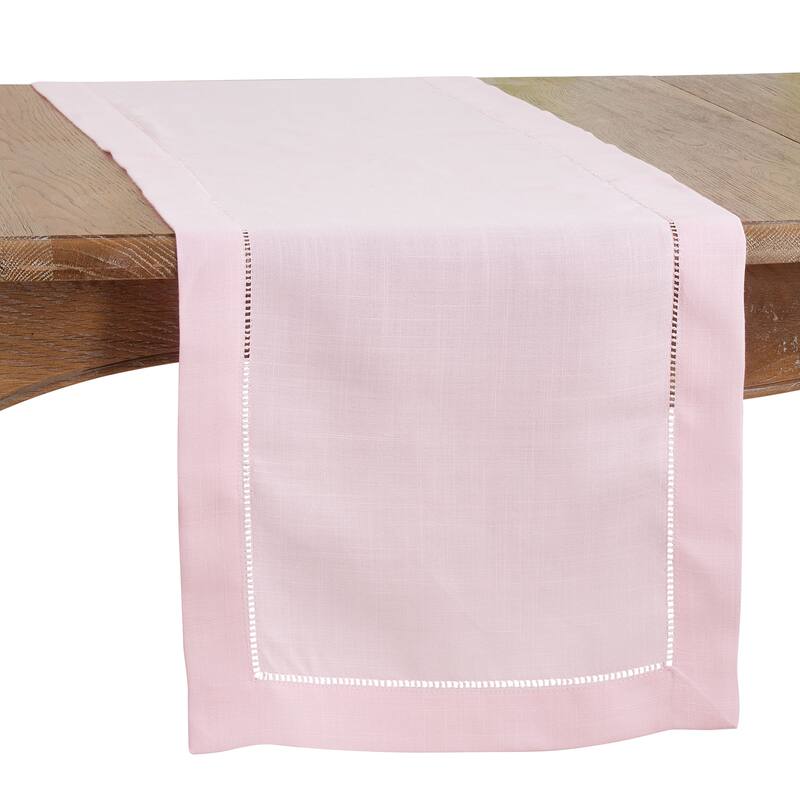 Hemstitched Border Table Runner - 16"x72"