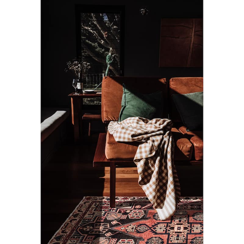 ECARPETGALLERY Hand-knotted Anatolian Vintage Copper Wool Rug - 3'11 x 6'0