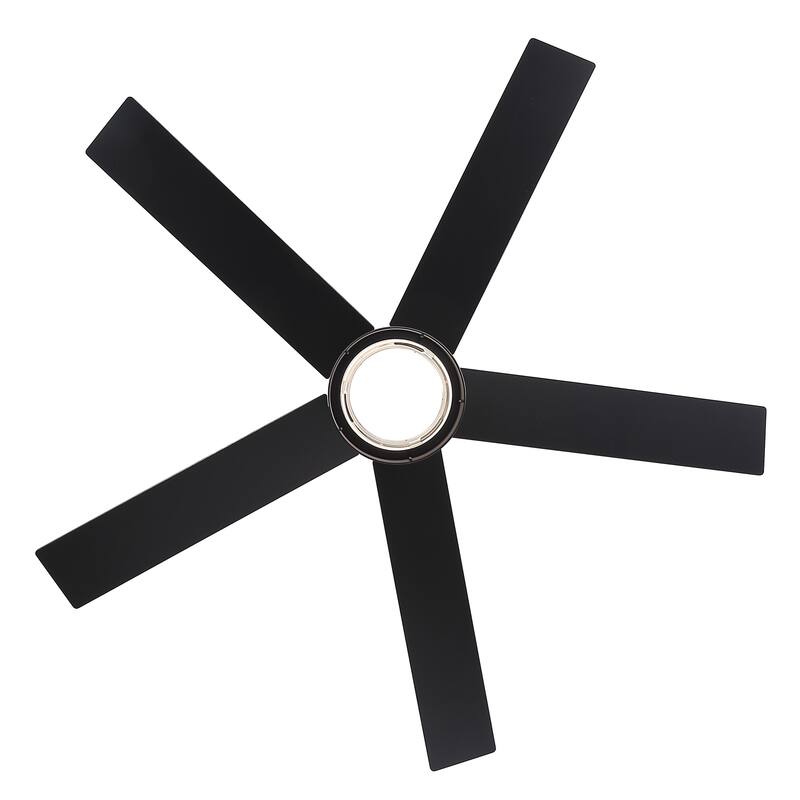 72/52-inch Reversible 8/5-Blade Dimmable LED Ceiling fan with Light and Remote