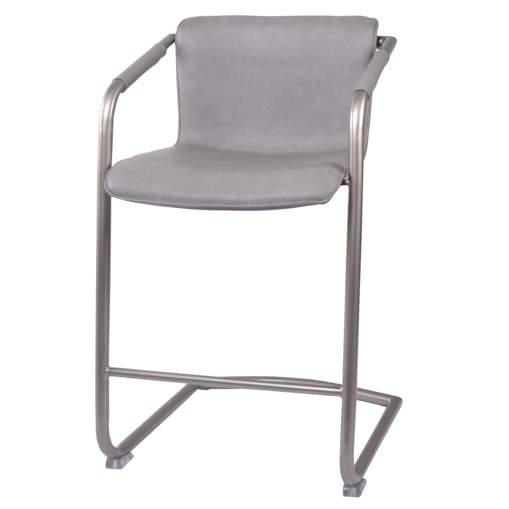 NPD Furniture Indy PU Leather Counter Stool (Set of 2)