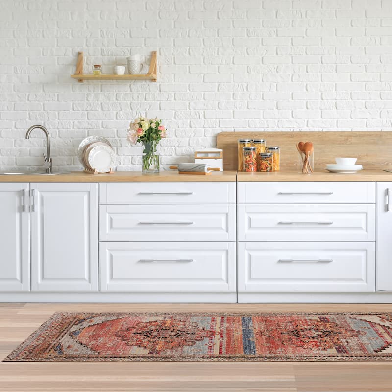 Cicero Indoor and Outdoor Medallion Area Rug