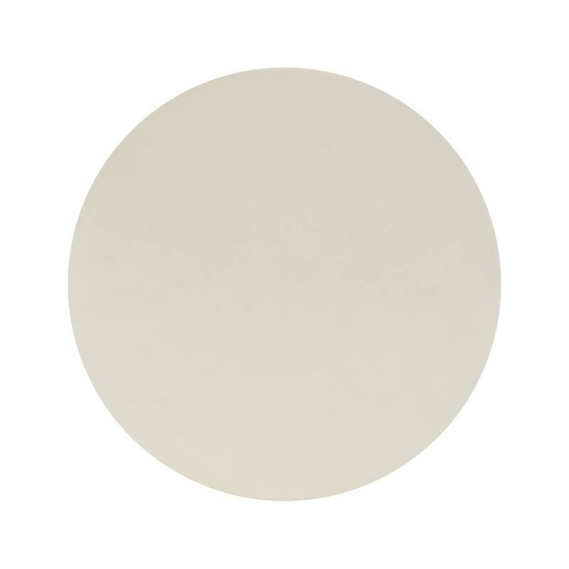 Boulder Drum Coffee Table-White Concrete - 42W x 42D x 16H