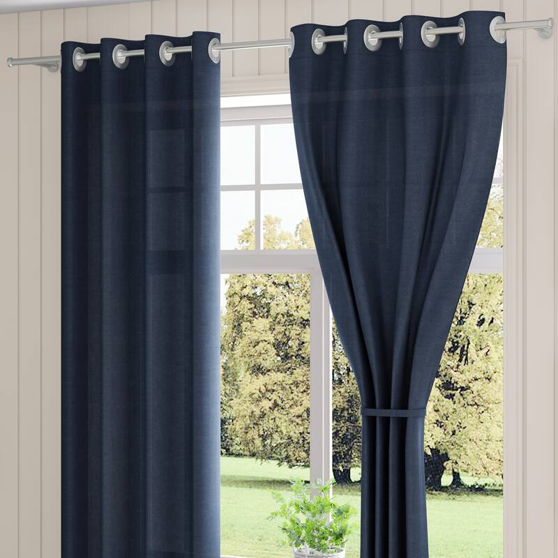 Corvus Gambia Sunbrella Outdoor Window Curtain (1 Panel)