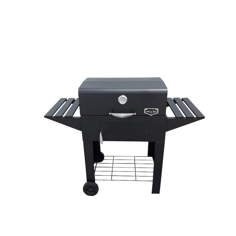 26" Charcoal Cart Grill - Steel - Assembly Required