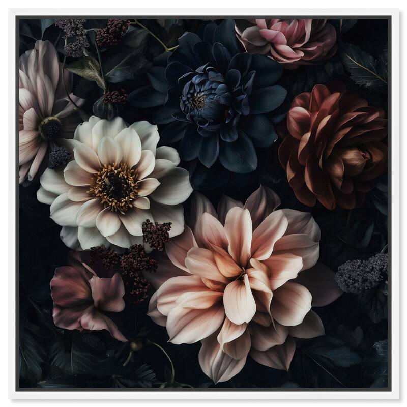Dusty Dreams Canvas by Art Remedy - White - 30" x 30"