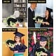 preview thumbnail 3 of 4, DolliBu Large Green Sea Turtle Graduation Plush Toy with Gown and Cap - 11 inches
