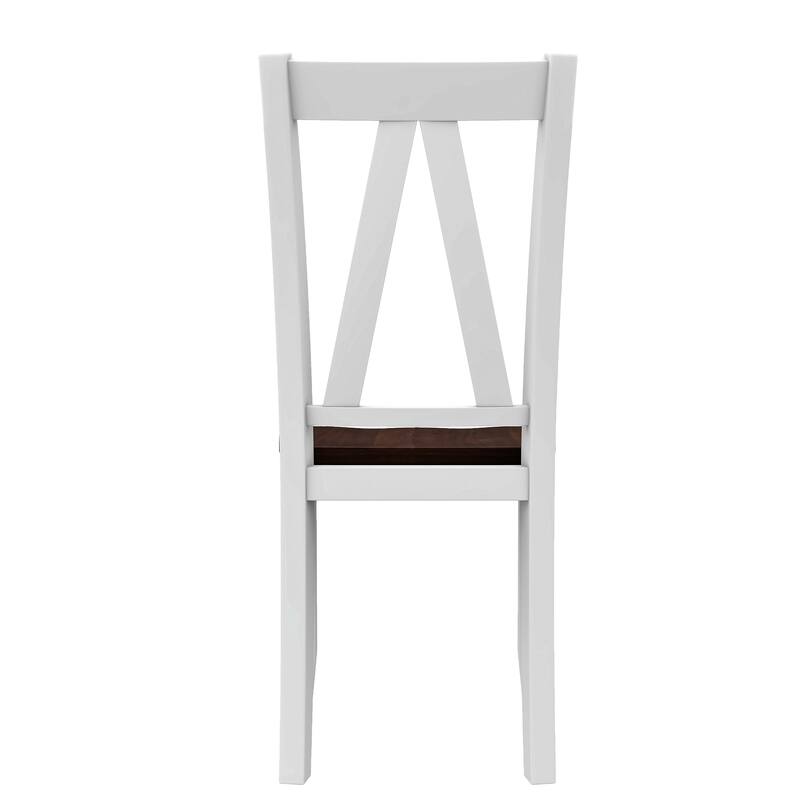 6-Piece Dining Table Set with Sturdy Rubberwood and Multifunctional Chairs and Bench for Family Meals