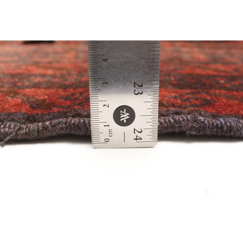 ECARPETGALLERY Hand-knotted Teimani Dark Grey Wool Rug - 3'8 x 6'0