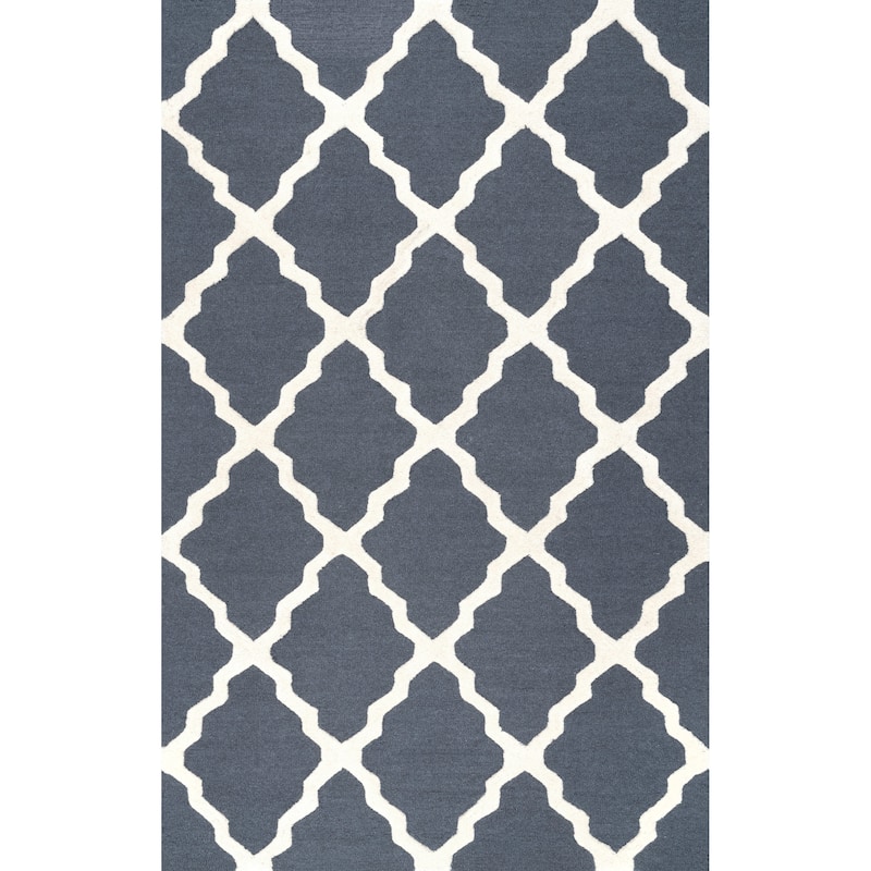 Nuloom Hand Hooked Marrakech Trellis Area Rug