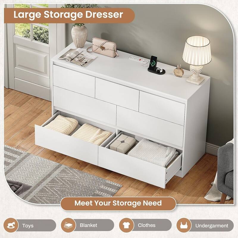 Dresser for Bedroom Dressers & Chests of Drawers Storage Organizer