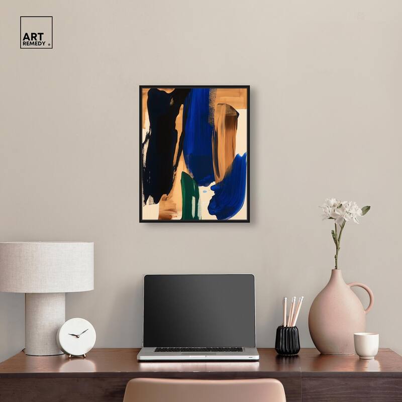 Ochre Odyssey Canvas by Art Remedy