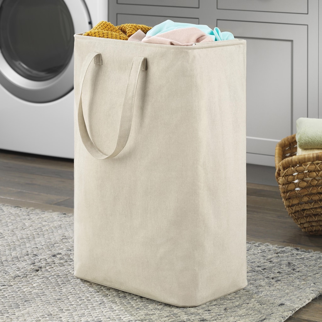 Whitmor Collapsible Laundry Hamper - Canvas