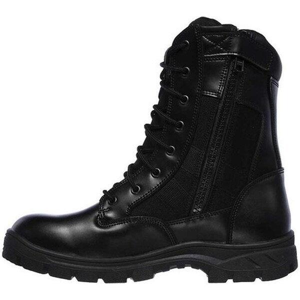 skechers mens zipper boots