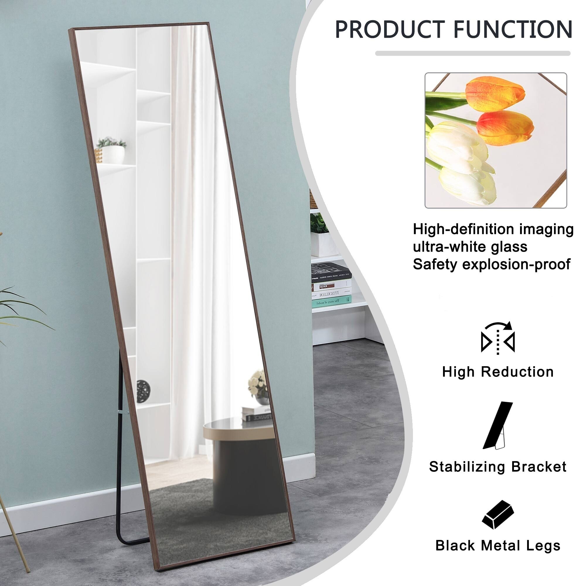 Large store dressing mirror