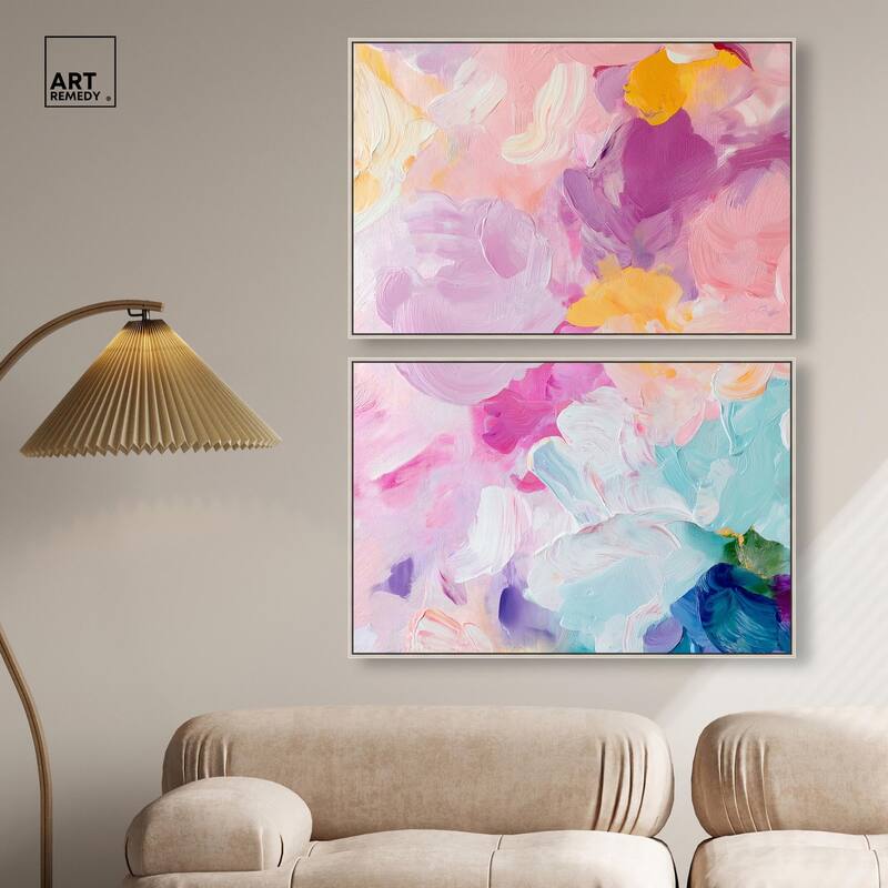 Misty Layers Canvas Set of 2 by Art Remedy