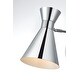 preview thumbnail 6 of 10, Elegant Lighting LD2353 Halycon 8" Tall Bathroom Sconce