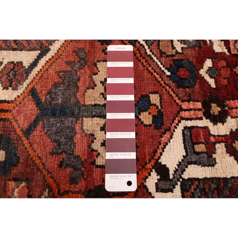 ECARPETGALLERY Hand-knotted Kayseri Vintage Red Wool Rug - 5'1 x 6'9