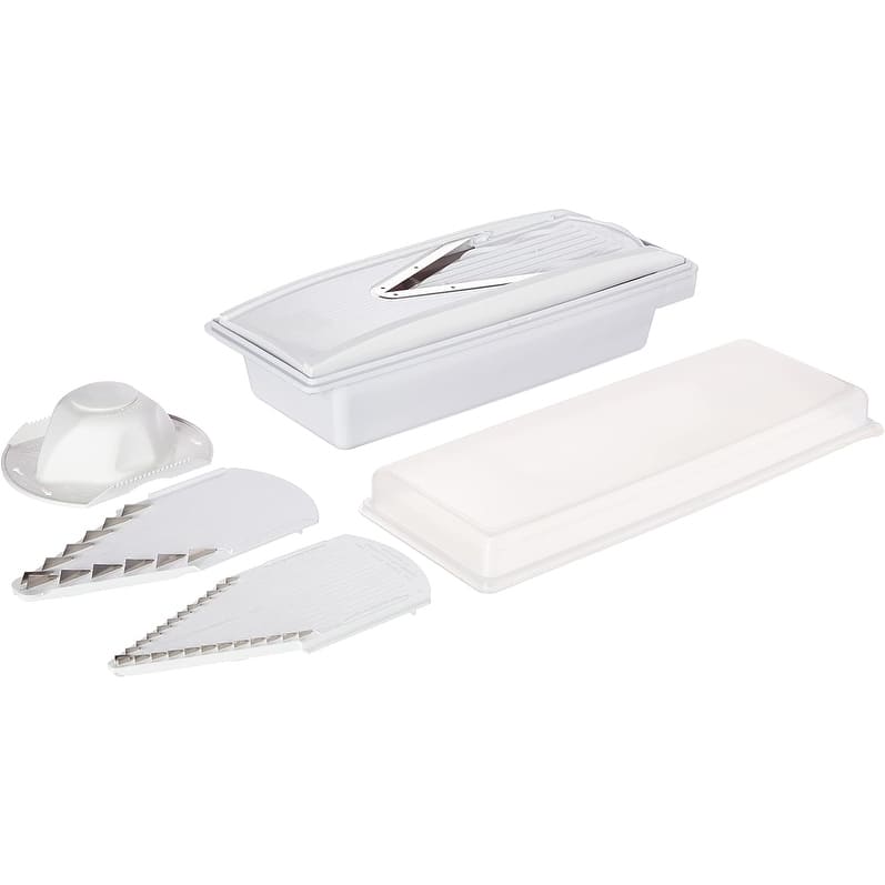 Swissmar Borner V-Prep Mandoline V-5000 7 Piece Set