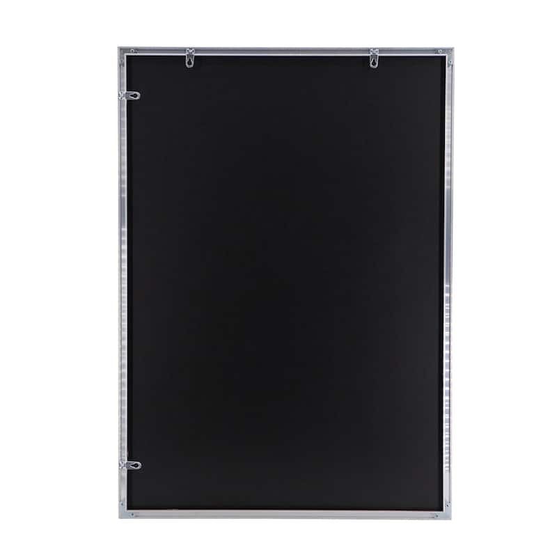 23.8x33.6x1.6" Framed Mirror Art,Home Decor for Living Room Kitchen Foyer Office