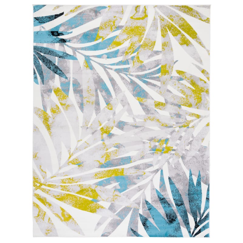 SAFAVIEH Skyler Leanna Distressed Tropical Watercolor Rug