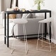 preview thumbnail 33 of 131, Crestlive Products Patio Outdoor Rectangle Bar Table Combinable Pub Table