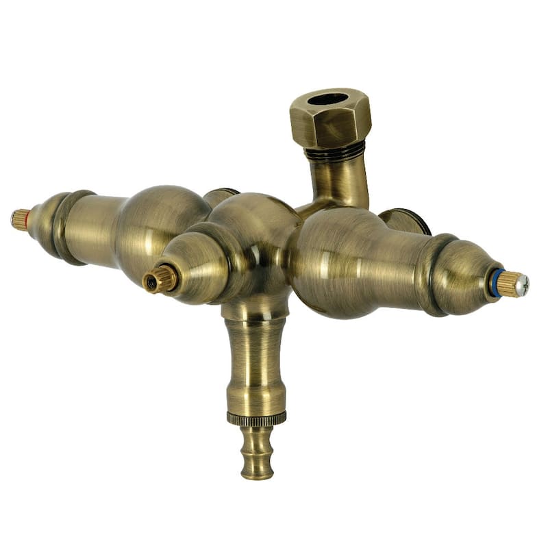Kingston Brass Replacement Down Spout Faucet Body from the Vintage - Antique Brass